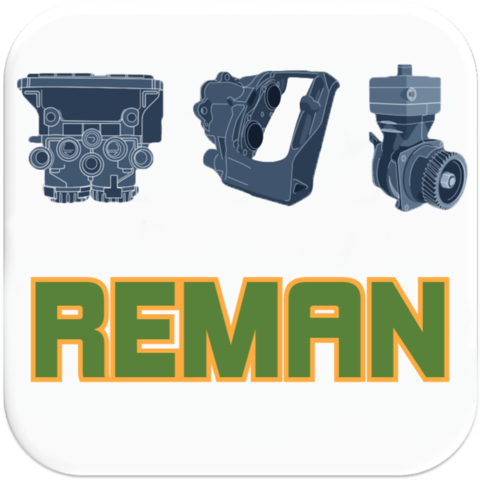 REMANUFACTURED LRG632 Airbrake Caliper (Type: Meritor ELSA 1) - Rationalised 22,5"