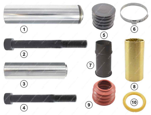 GK81025 Guide pin and seal kit SB6, SB7 Knorr-Bremse Caliper