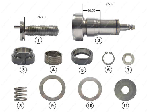 GK83602 Adjuster mechanism kit PAN 19-1, PAN 22-1 Wabco Caliper